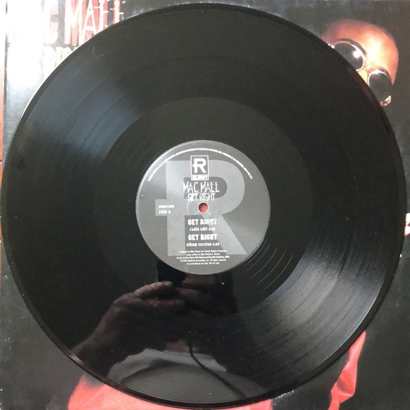 Mac Mall Get Right Vinyl Lp '96 - Picture 4 of 7